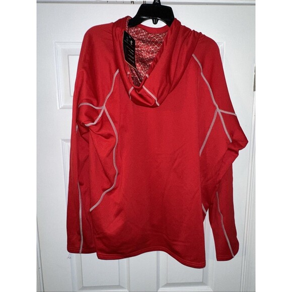 Washington Nationals Hoodie Mens XL Loose Sweatshirt Red Under Armour NWT - Picture 2 of 16